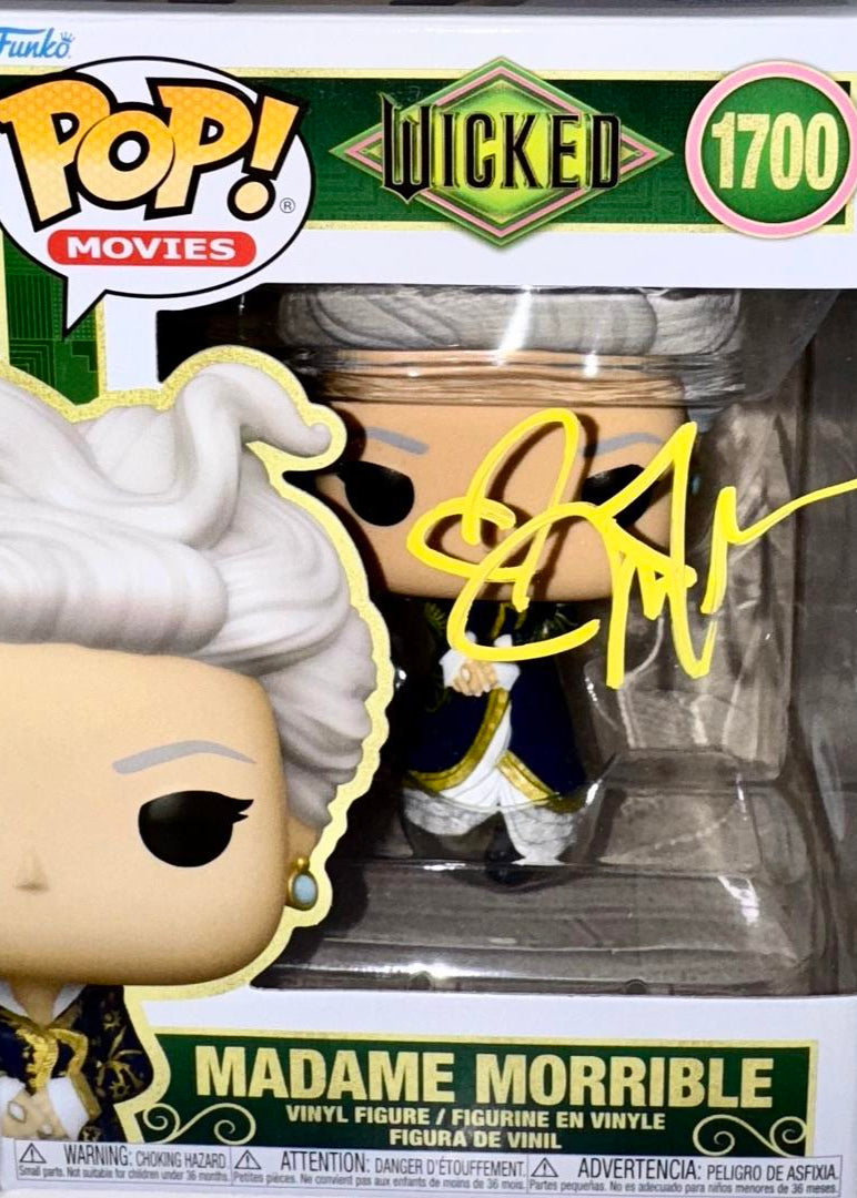 Michelle Yeoh Signed Funko Pop #1700 "Madame Morrible" (Wicked) - PSA COA #01